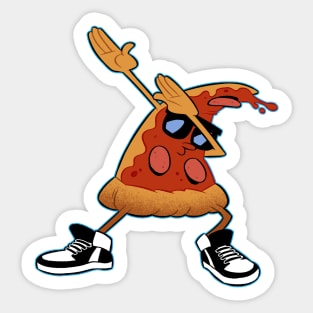 Pizza Dab Sticker